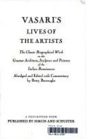 book cover of Vasari's Lives of the Artists by Giorgio Vasari