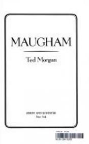 book cover of Maugham by Ted Morgan
