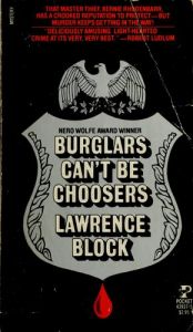 book cover of Burglars Can't Be Choosers by Lawrence Block