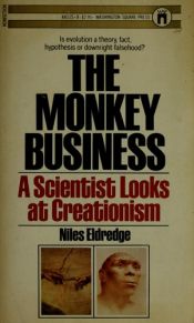 book cover of The monkey business by Niles Eldredge