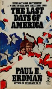 book cover of The last days of America by Paul Erdman