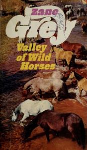 book cover of Valley of wild horses by Zane Grey