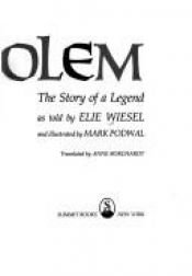 book cover of Le Golem by Elie Wiesel
