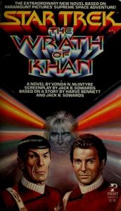 book cover of Star Trek II. Der Zorn des Khan. Die neuen Abenteuer des Raumschiffs 'Enterprise'. by Vonda N. McIntyre