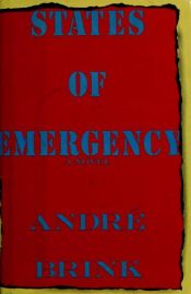 book cover of States of emergency by André Brink
