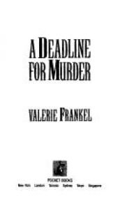 book cover of A Deadline for Murder (A Wanda Mallory Mystery) by Valerie Frankel