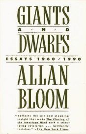 book cover of Giants and dwarfs by Allan Bloom