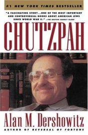 book cover of Chutzpah by Alan Dershowitz