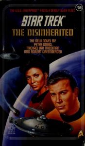book cover of Disinherited, The (Star Trek #59) by Peter David