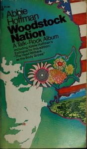 book cover of Woodstock nation; a talk-rock album by Abbie Hoffman