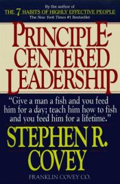 book cover of Principle-centered leadership by Stephen Covey