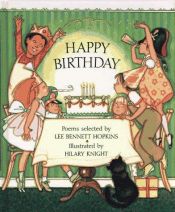 book cover of Happy Birthday by Lee Bennett Hopkins