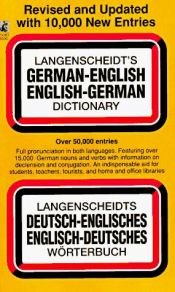 book cover of Langenscheidt's German-English English-German dictionary : revised and updated with 10,000 new entries : two volumes in by Langenscheidt Publishers