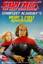book cover of Worf's First Adventure by Peter David