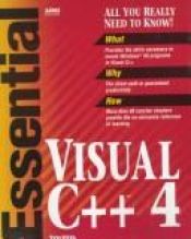 book cover of Essential Visual CPlusPlus 4 by Mickey Williams