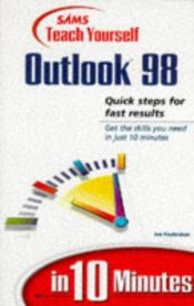 book cover of Sams Teach Yourself Microsoft Outlook 98 in 10 Minutes by Joe Habraken