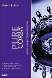 book cover of Pure CORBA by Fintan Bolton