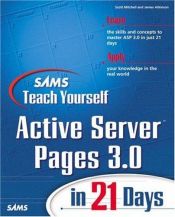 book cover of Sams Teach Yourself Active Server Pages 3.0 in 21 Days by Scott Mitchell
