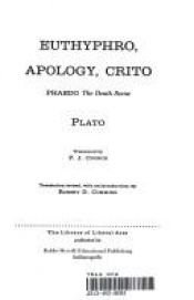 book cover of Plato - Euthyphro, Apology, Crito (Bobbs-Merrill) by Платон