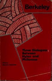book cover of Tři dialogy mezi Hyladem a Filonoem by George Berkeley