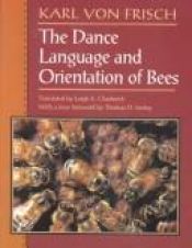 book cover of The dance language and orientation of bees by Karl von Frisch