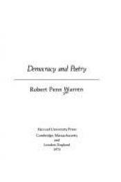 book cover of Democracy and Poetry (Harvard Paperbacks) by Robert Penn Warren
