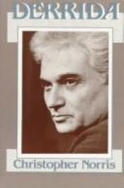 book cover of Jacques Derrida by Christopher Norris
