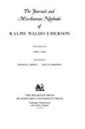 book cover of Journals and Miscellaneous Notebooks of Ralph Waldo Emerson, Volume III: 1826-1832 (Peabody Museum) by 拉爾夫·沃爾多·愛默生