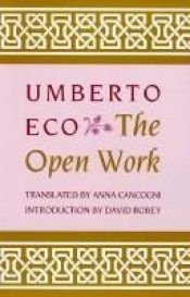 book cover of The Open Work by Umberto Eco