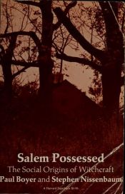 book cover of La città indemoniata. Salem e le origini sociali di una caccia alle streghe by Paul Boyer|Stephen Nissenbaum