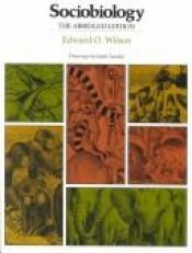 book cover of Sociobiology: (abridged Edition) by Edward O. Wilson