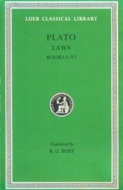 book cover of Laws, books I-VI by Plato