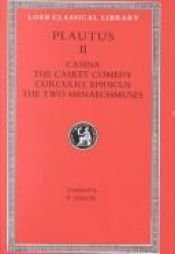 book cover of Plautus: Volume IV: The Little Carthaginian, Pseudolus,The Rope by Plautus