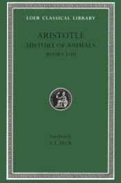 book cover of Historia Animalium Volume I (Books I-III) by Aristòtil