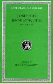 book cover of Josephus. Books I-III by Flavius Josephus