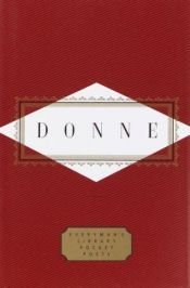 book cover of Donne: Poems & Prose (Everyman's Library Pocket Poets) by HERBERT GRIERSON
