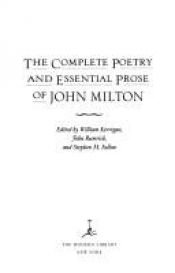 book cover of The Complete Poetry and Essential Prose of John Milton by Джон Мильтон