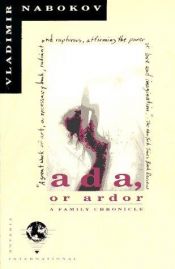 book cover of Ada or Ardor: A Family Chronicle by ウラジーミル・ナボコフ