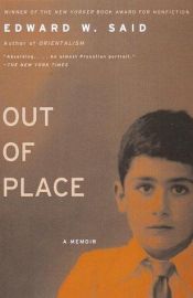 book cover of Out of Place: A Memoir by 에드워드 사이드