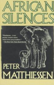 book cover of African silences by Peter Matthiessen