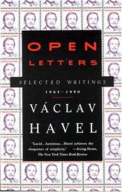 book cover of Open letters by Václav Havel