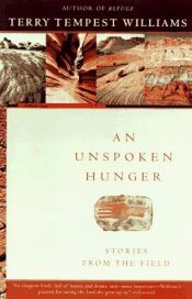 book cover of An Unspoken Hunger by Terry Tempest Williams