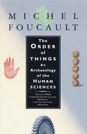 book cover of The Order of Things by Michel Foucault