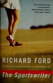 book cover of El periodista deportivo by Richard Ford