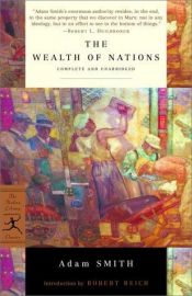 book cover of An Inquiry Into the Nature and Causes of the Wealth of Nations by Adam Smith