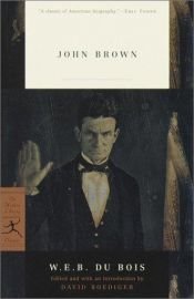 book cover of John Brown by W.E.B. Du Bois