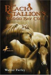 book cover of Black Stallion #6-1951 - Title: The Black Stallion's Blood Bay Colt by Walter Farley