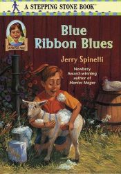 book cover of Blue Ribbon Blues by Jerry Spinelli