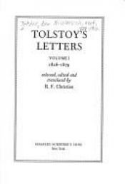 book cover of Tolstoy's letters. 2 vols by León Tolstói