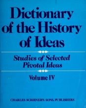 book cover of Dictionary of the History of Ideas, volume IV, "Psychological Ideas to Zeitgeist" x by Philip P. Wiener